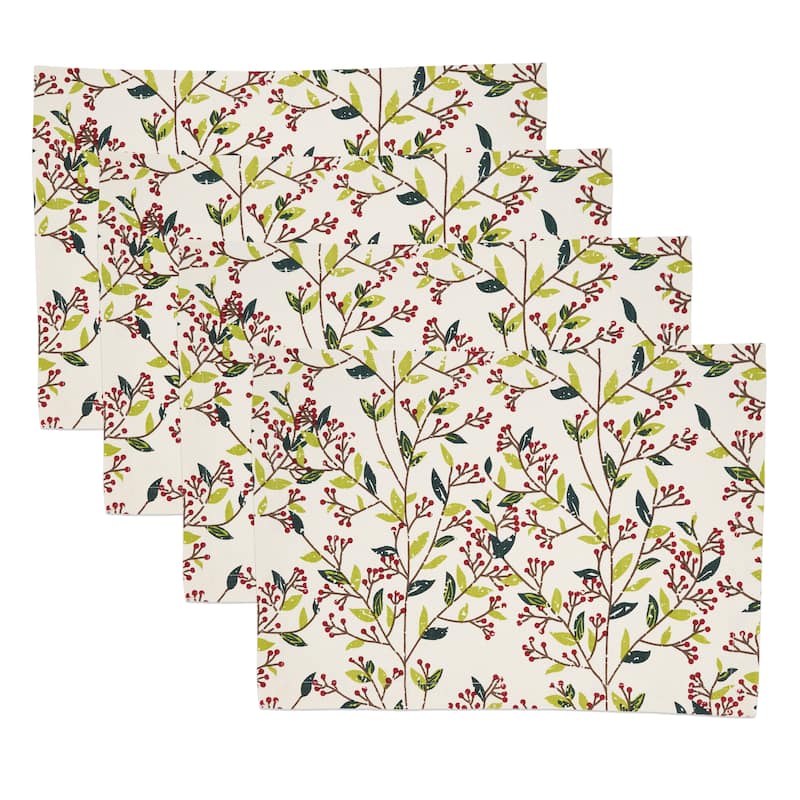 Red Berry Delight Placemat (Set of 4)