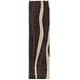 preview thumbnail 16 of 33, SAFAVIEH Florida Shag Assa Stripe 1.2-inch Thick Rug 2'3" x 11' Runner - Dark Brown/Beige - Runner