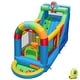 preview thumbnail 2 of 7, Inflatable Bounce House Obstacle Course with Ball Pit and Silde with 735W Blower - 14.5 ft x 6 ft x 7.5 ft (L x W x H)