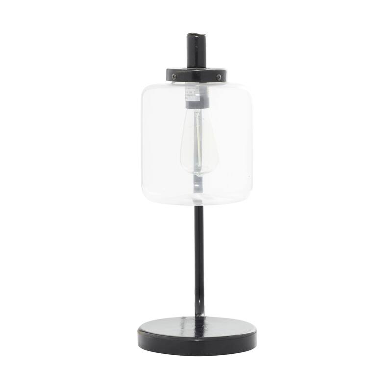 Metal Room Accent Lamp - Black - Roche River Decor