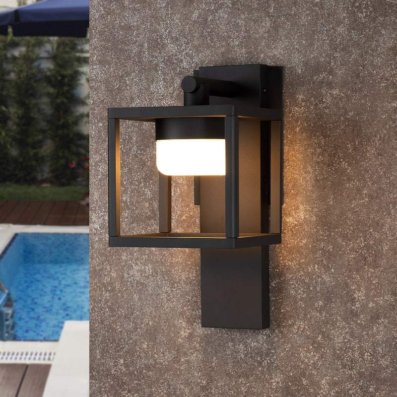 Outdoor Wall Sconce Lantern Exterior IP44 6.5W 650Lm 3000K