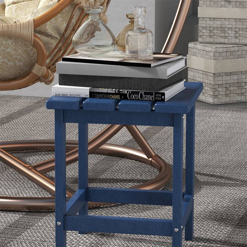 Square Side Table with Waterproof and Legs
