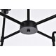preview thumbnail 4 of 14, Hope 8 Light Pendant in with clear shade - 36 Inch