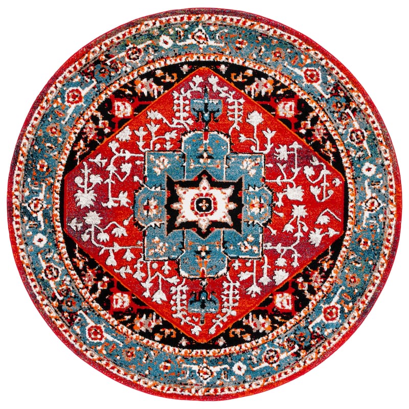 SAFAVIEH Vintage Hamadan Rinako Traditional Oriental Medallion Rug