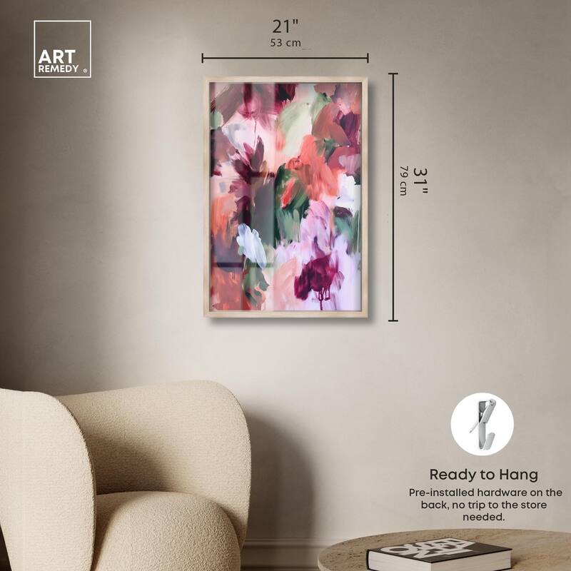 Adelas Garden II Shadowbox by Art Remedy