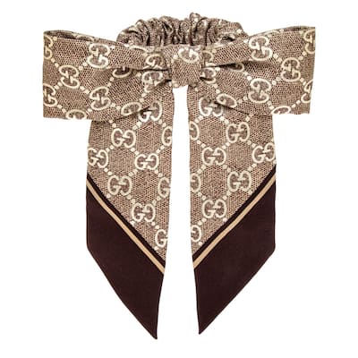 Gucci GG Jacquard Scrunchie