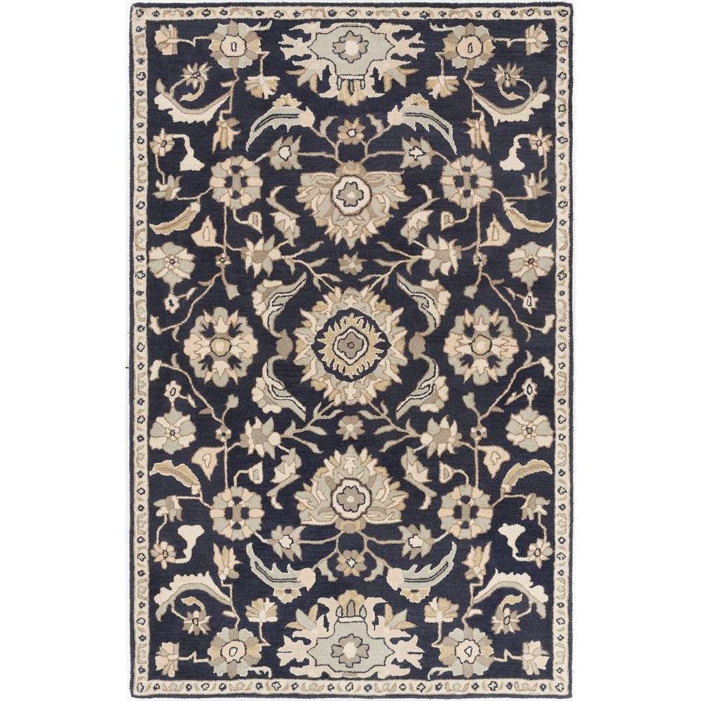 Livabliss Transitional Caesar Paisley Area Rug