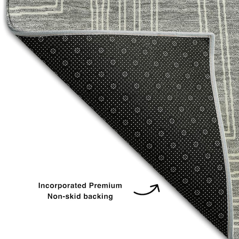 Premium Washable Super Soft Mid Century Modern Mayfield Rug