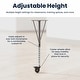 preview thumbnail 13 of 46, Mobile 48''W x 72''L Kidney Thermal Laminate Activity Table - Adj. Short Legs