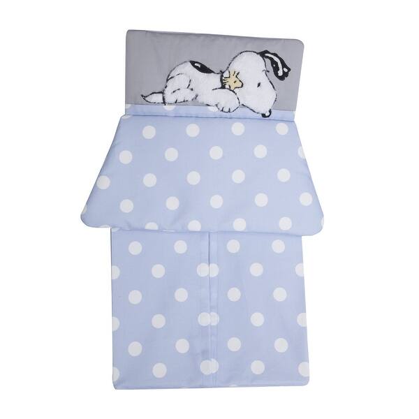 Blue Lambs /& Ivy My Little Snoopy Lamp with Shade /& Bulb Snoopy 578024B Gray White