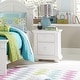preview thumbnail 1 of 7, Summer House Oyster White 2 Drawer Night Stand White - 2-drawer