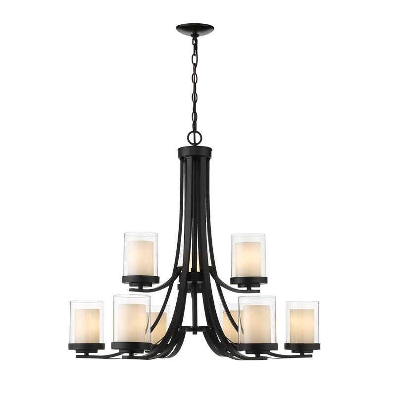 Bellevue ZCH74741 Sylvia 9 Light 31" Wide Pillar Candle Style