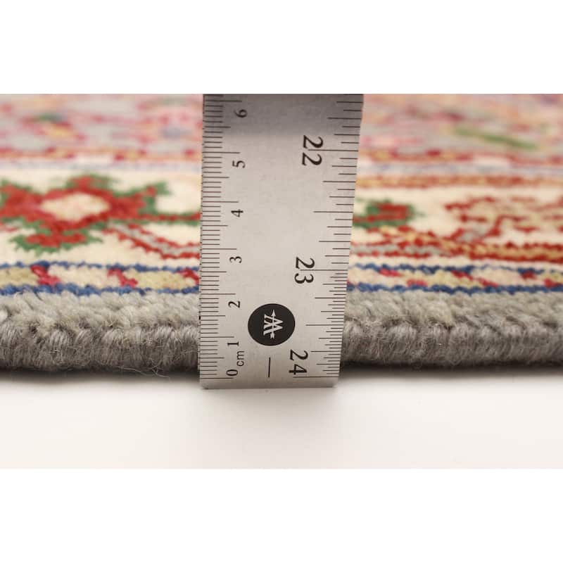 ECARPETGALLERY Hand-knotted Serapi Heritage Grey Wool Rug - 2'7 x 14'1