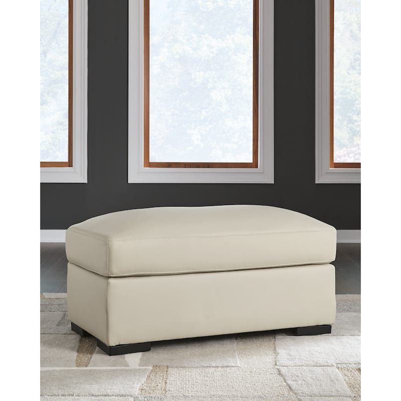 Signature Design by Ashley Treasure Trove Beige Ottoman