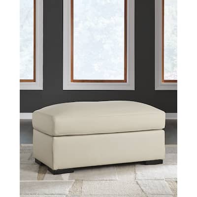 Signature Design by Ashley Treasure Trove Beige Ottoman