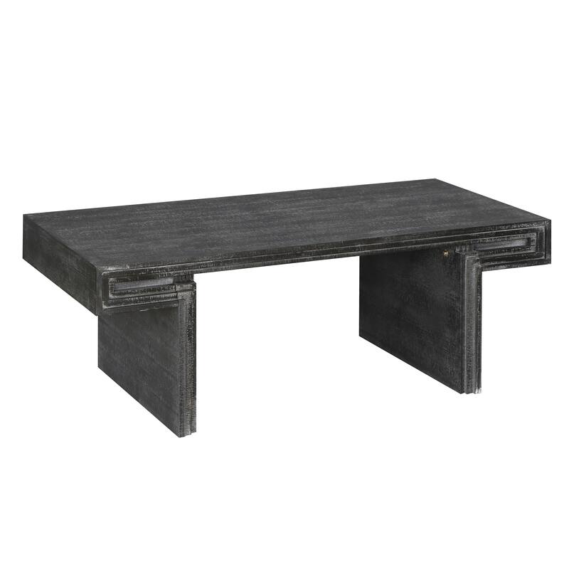 Coffee Table, Rustic Wood Center Table, Rectangle Cocktail Tea Table