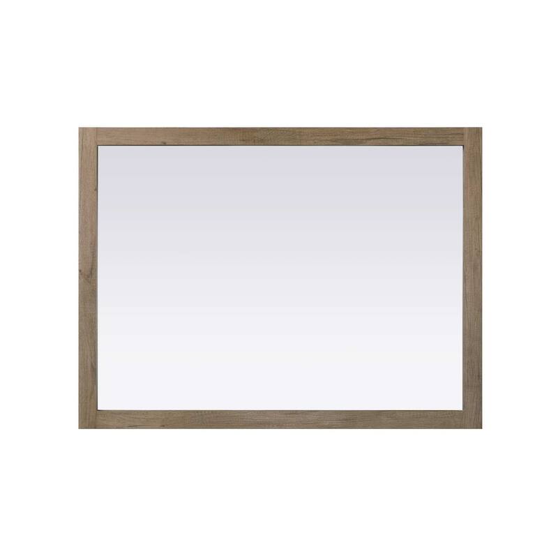 Solene Wooden Rectangle Mirror (42-48 x 36 in.)