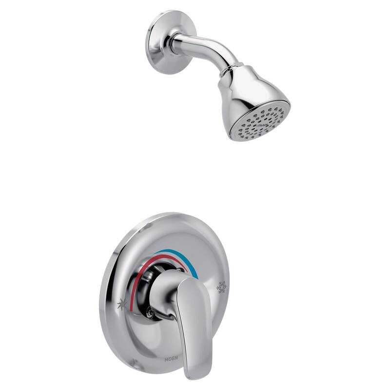 Moen TL5182 Chateau Shower Only Trim Package with 2.5 GPM Single - Polished Chrome - Polished Chrome