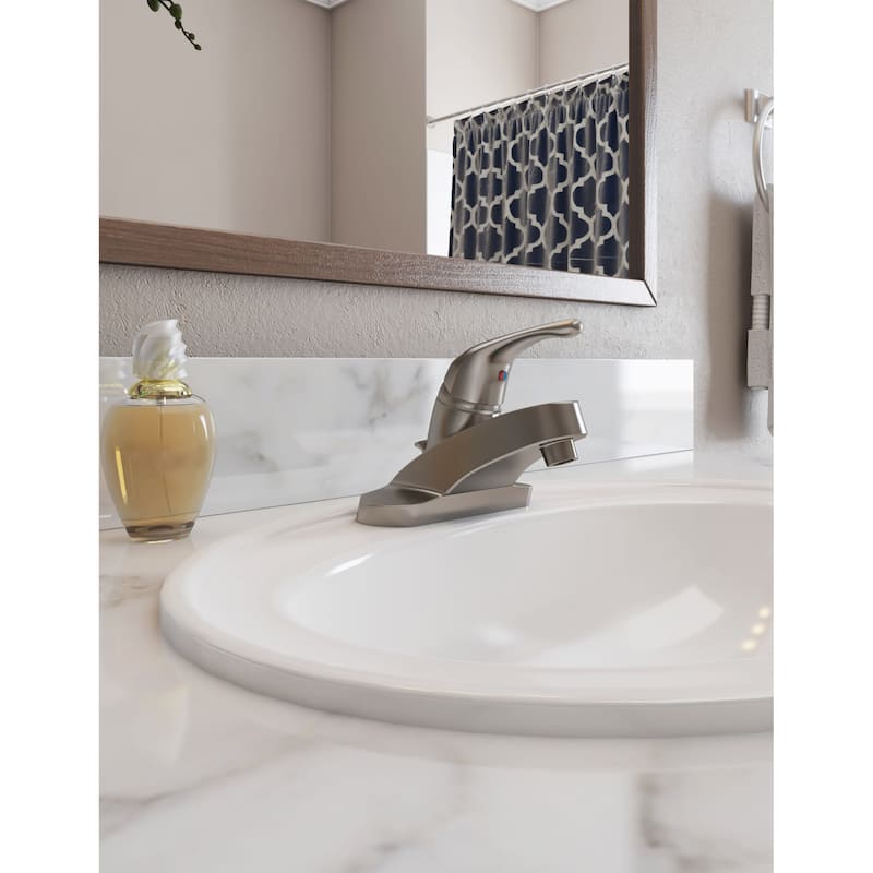 Design House Middleton 1.2 GPM Centerset Bathroom Faucet with Pop-Up
