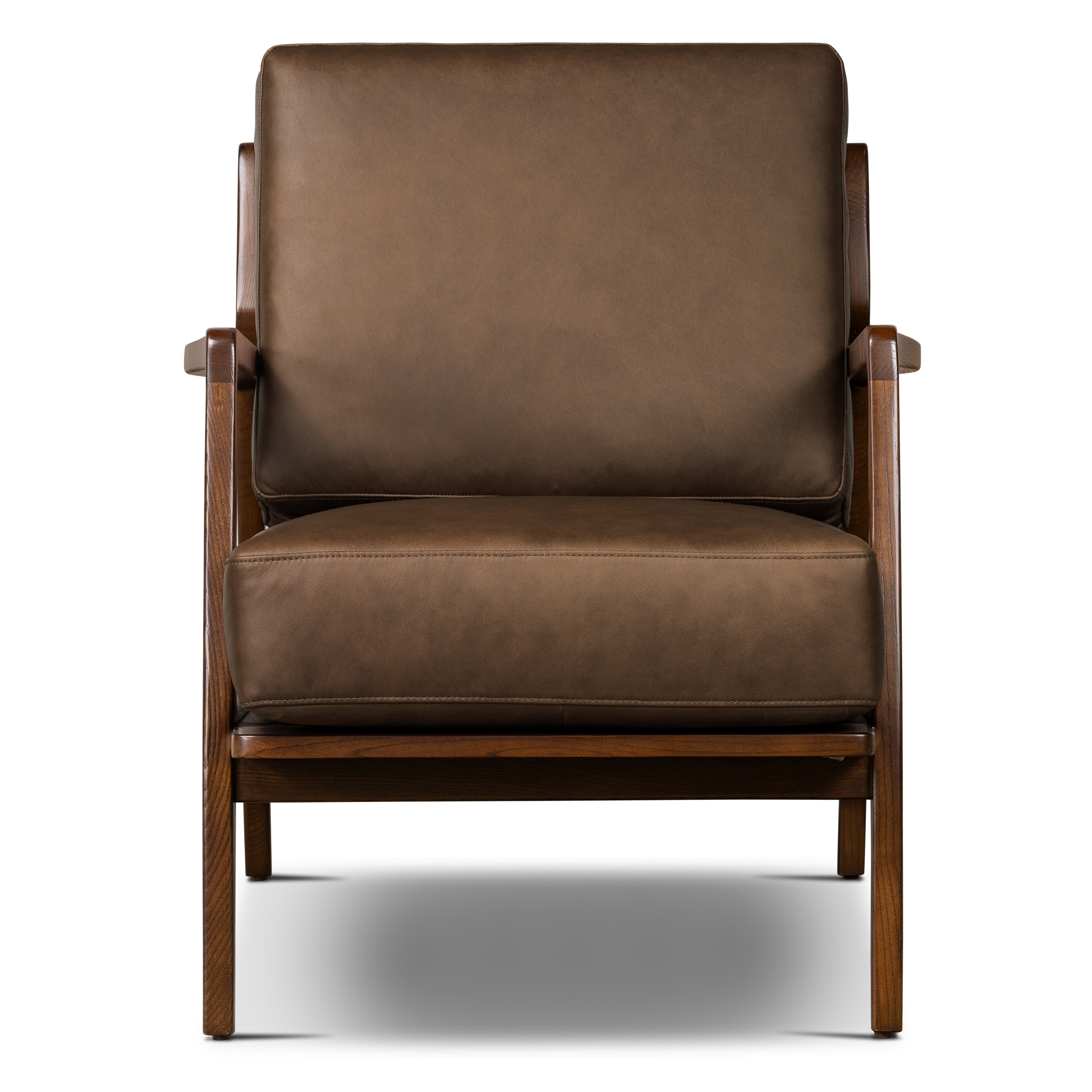 Poly and bark verity leather lounge chair clearance