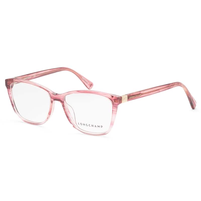 Longchamp Women's 51mm Striped Pink Opticals