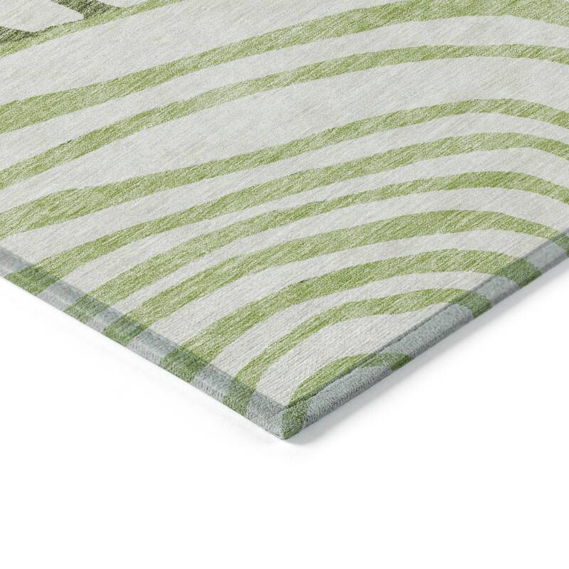 Machine Washable Indoor/ Outdoor Chantille Contemporary Dimensions Rug