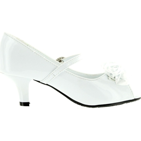 floral mary jane heels