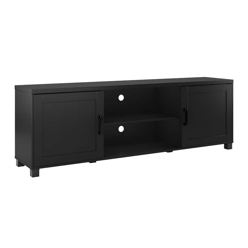 Virlomi TV Stand with Doors, TVs up to 85"