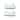 Castle Countertop Vessel Sink 16.5 in. White Ceramic Square Bathroom Sink (Set of 2) Renovators Supply