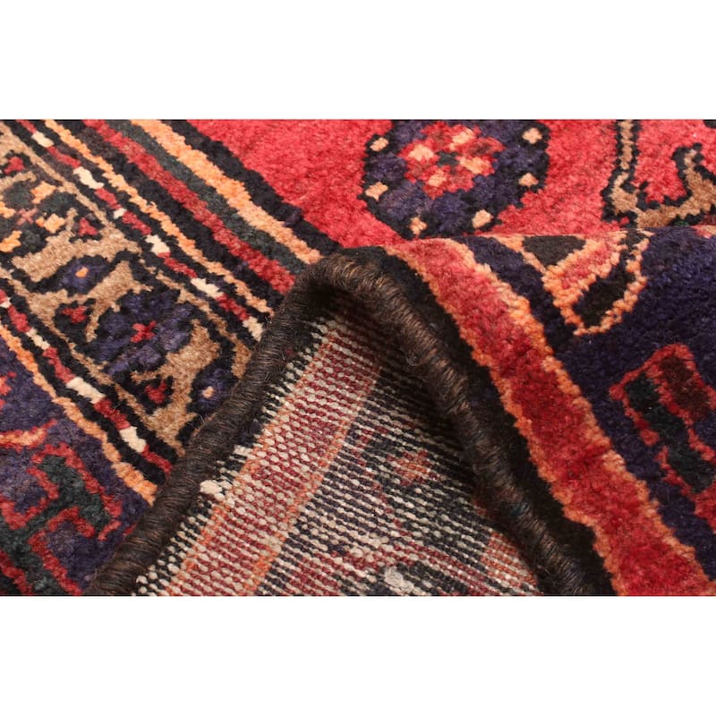 ECARPETGALLERY Hand-knotted Andelz Red Wool Rug - 4'6 x 6'9