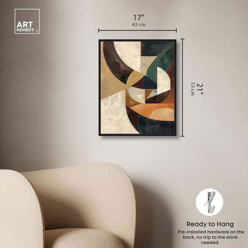 Intersecting Planes Canvas by Art Remedy