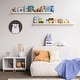 preview thumbnail 6 of 8, Wallniture Denver 56 Inch Floating Shelves, White Picture Ledge (Set of 2)