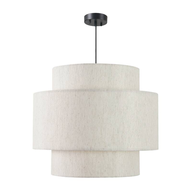 Drum Pendant Light Fixtures Drum Chandeliers for Dining Room Drum Pendant Lighting - 4-Light