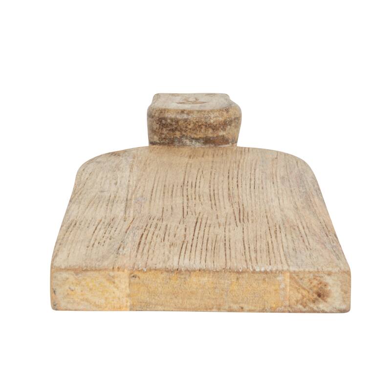 Hand-Carved Mango Wood Cheese Slicer and Cutting Board