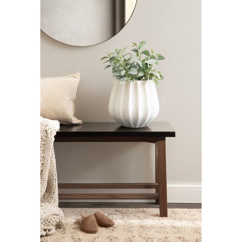 Kate and Laurel Claudel Scalloped Planter