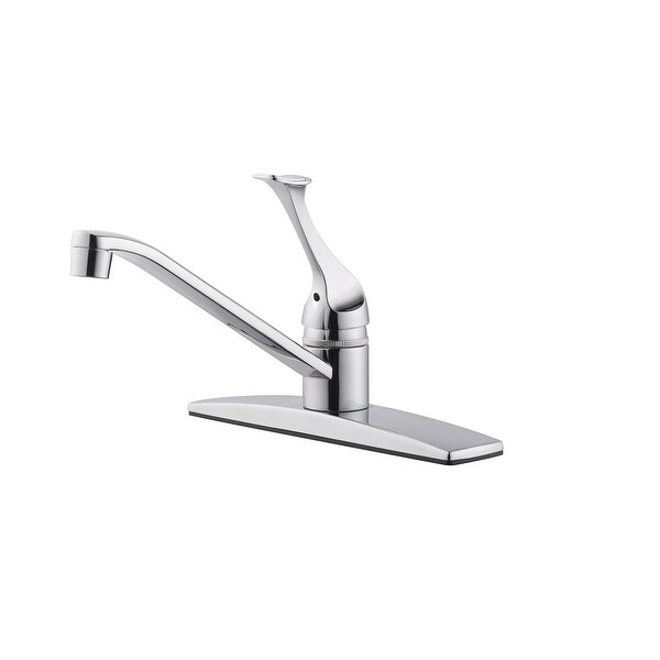 Design House 546002 Millbridge Single Handle Kitchen Faucet - Polished Chrome