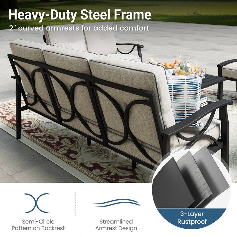 2 Piece Patio Conversation Set