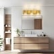 preview thumbnail 43 of 46, Modern Crystal Vanity Light Bathroom Light Fixtures Over Mirror LED Suitable for Bathroom Mirror