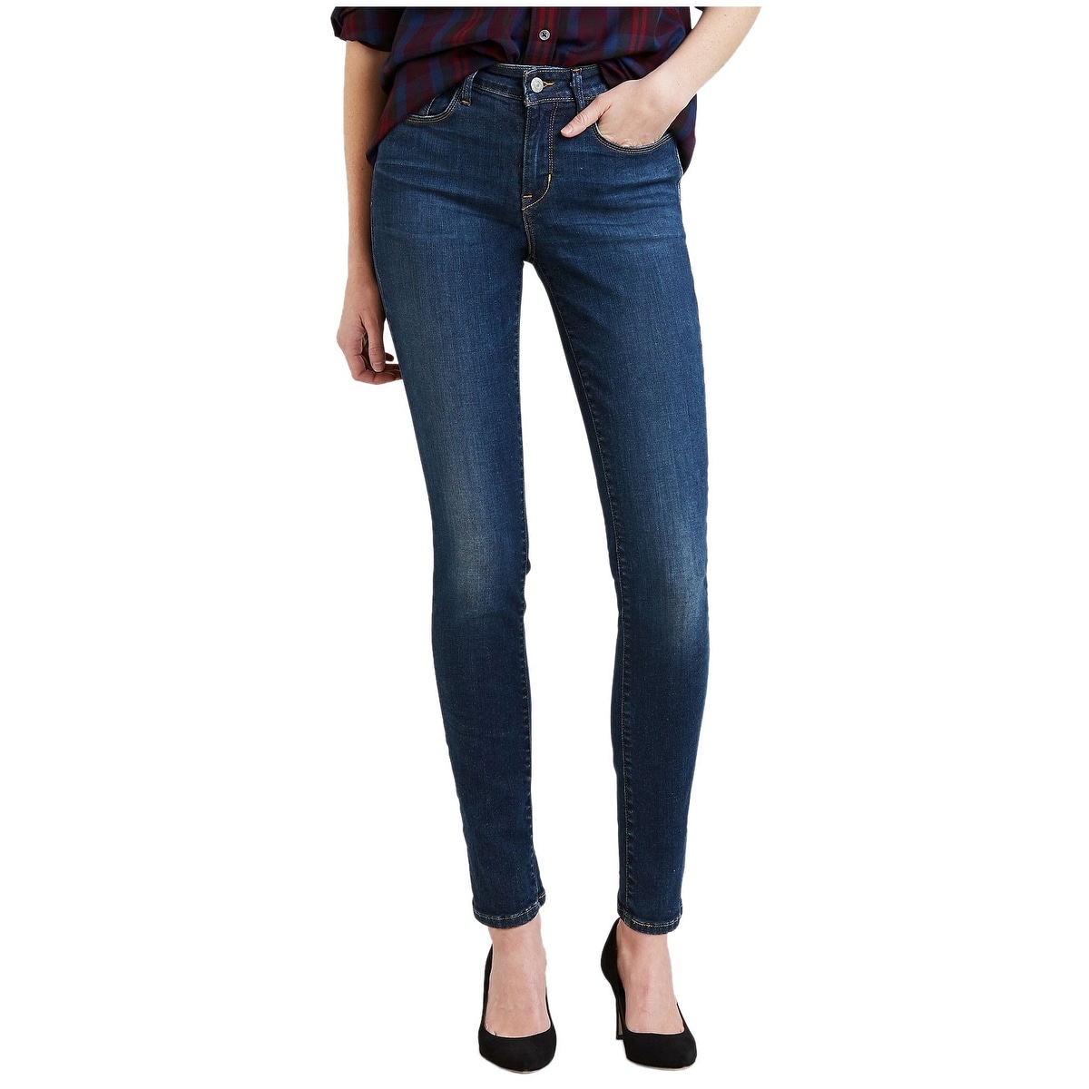 levi's mid rise skinny womens jeans