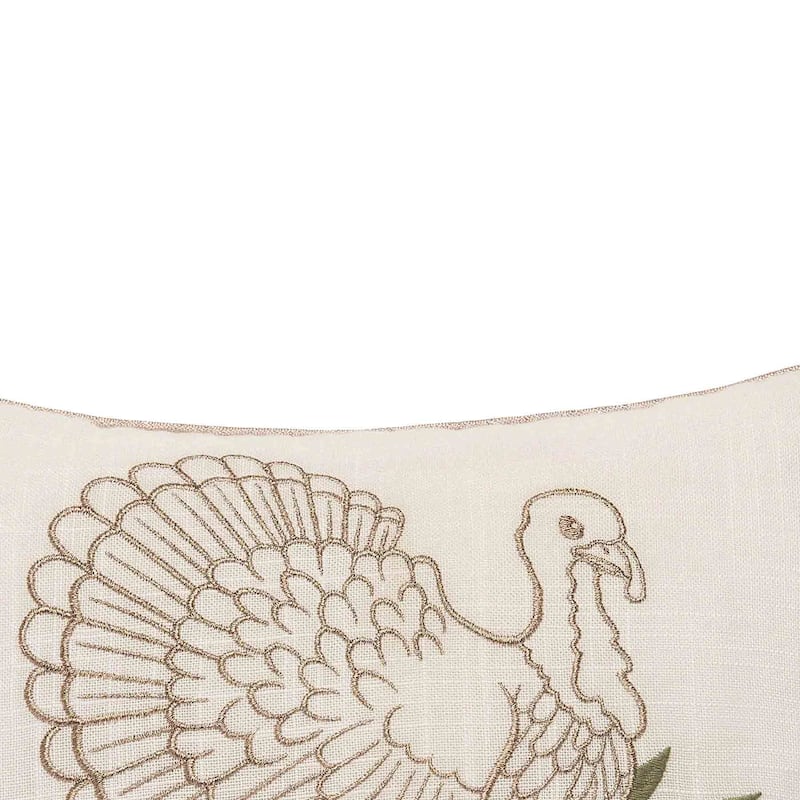 Botanical Turkey Pillow