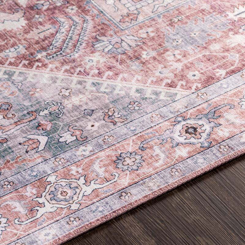 Livabliss Mitika Vintage Medallion Area Rug