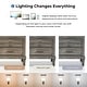 preview thumbnail 3 of 10, Furniture of America Hax Transitional Grey 2-Drawer Solid Wood Nightstand