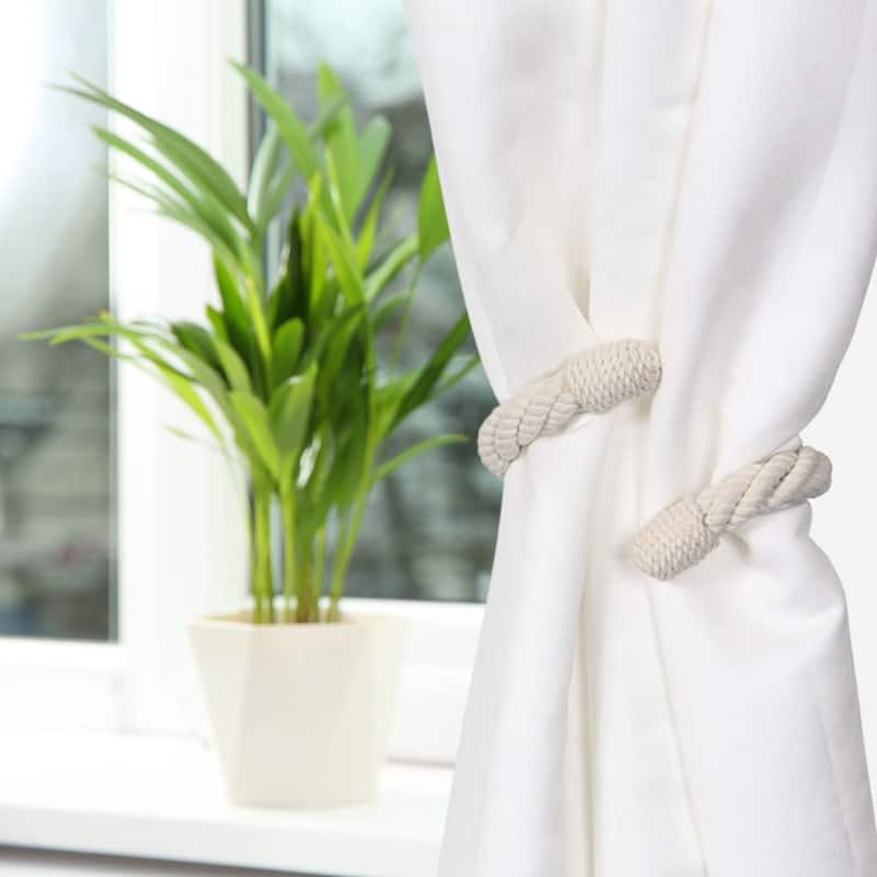 Elegant Rope Curtain Tie Backs Decorative Holdbacks