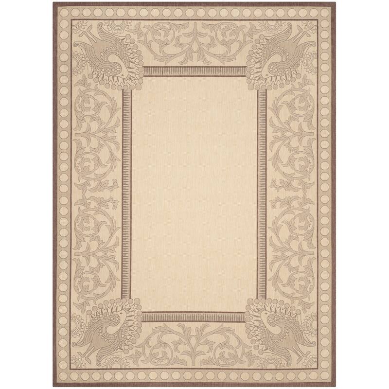 SAFAVIEH Courtyard Kitija Indoor/ Outdoor Waterproof Patio Backyard Rug
