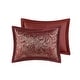 preview thumbnail 38 of 72, Madison Park Whitman Reversible Oversized 5-piece Jacquard Bedspread Quilt Set with Shams and Embroidered Throw Pillows