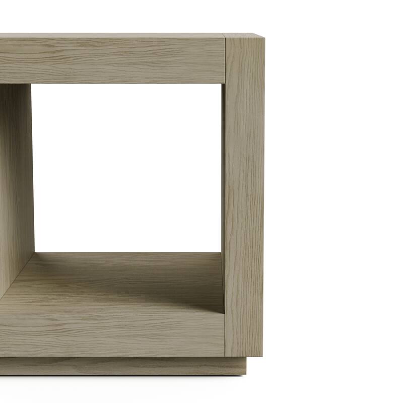 Furniture of America Gryel Modern 20-inch 1-Shelf Square End Table