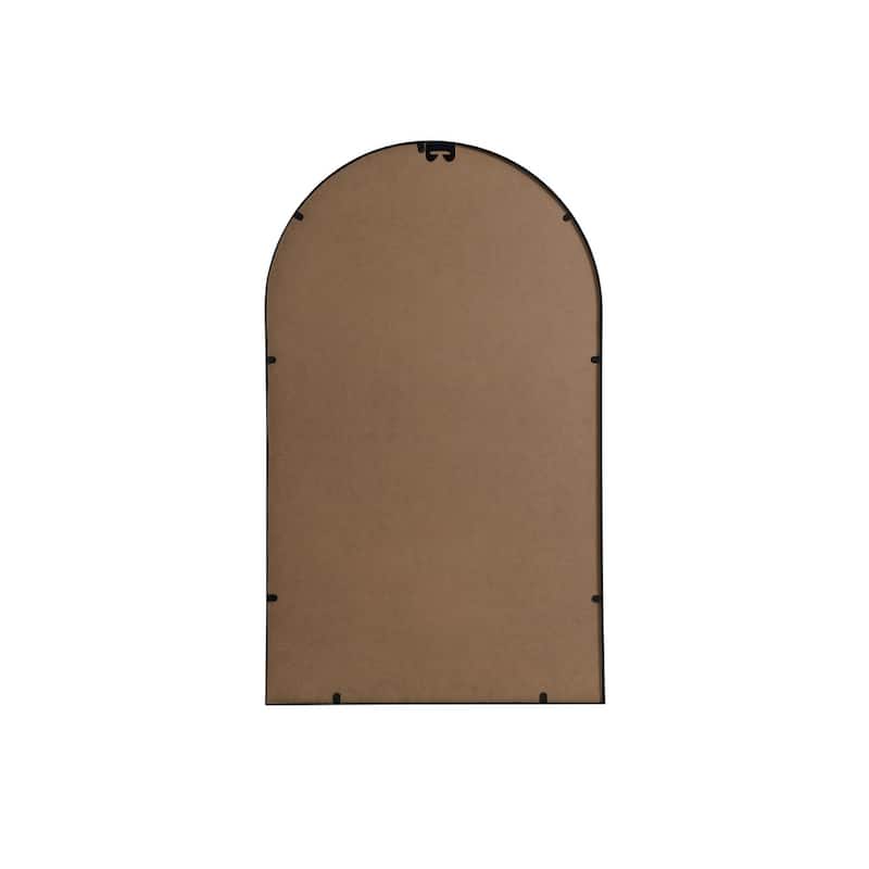 Indigo Home Metal Frame Arch Mirror 24x40 Inch