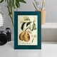 preview thumbnail 24 of 138, Printed Tuscan Fruits IV -Framed Print w/glass-Cherry Red