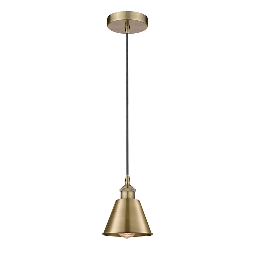Innovations Lighting Smithfield - 1 Light 7" Cord Hung Mini Pendant.