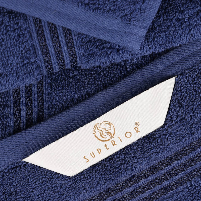 Superior Heritage Egyptian Cotton Absorbent Face Towel Set of 10